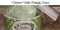 Debbie's White Butterfly Soaps